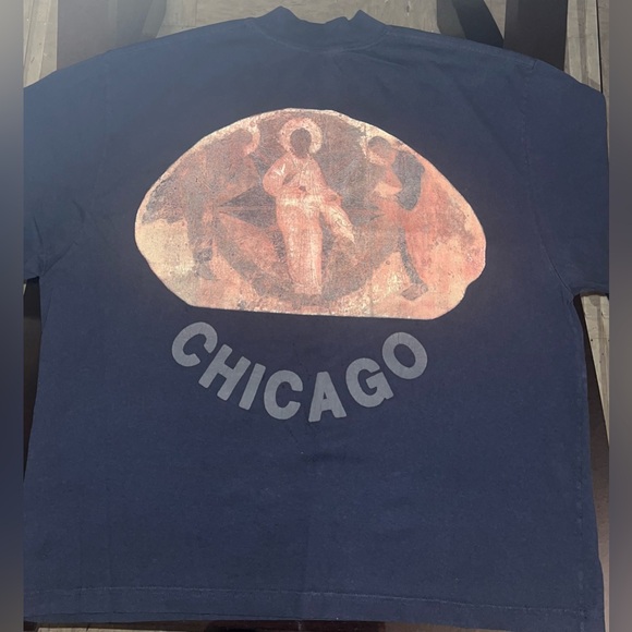 Kanye West Jesus Is King Painting T
Shirt Navy - Picture 4 of 6